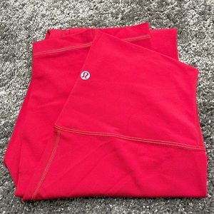 Lululemon Align Dark Red